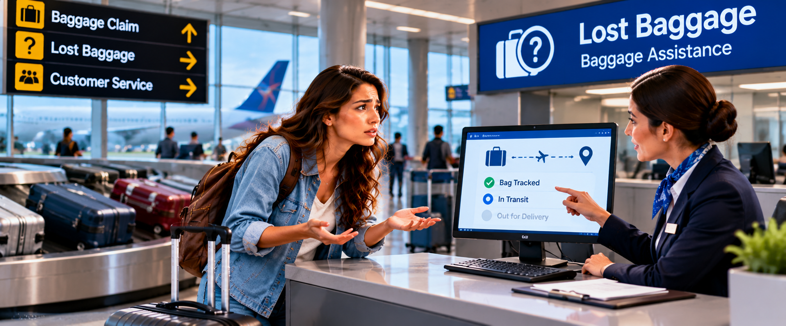 Lost Baggage Assistance at the Airport